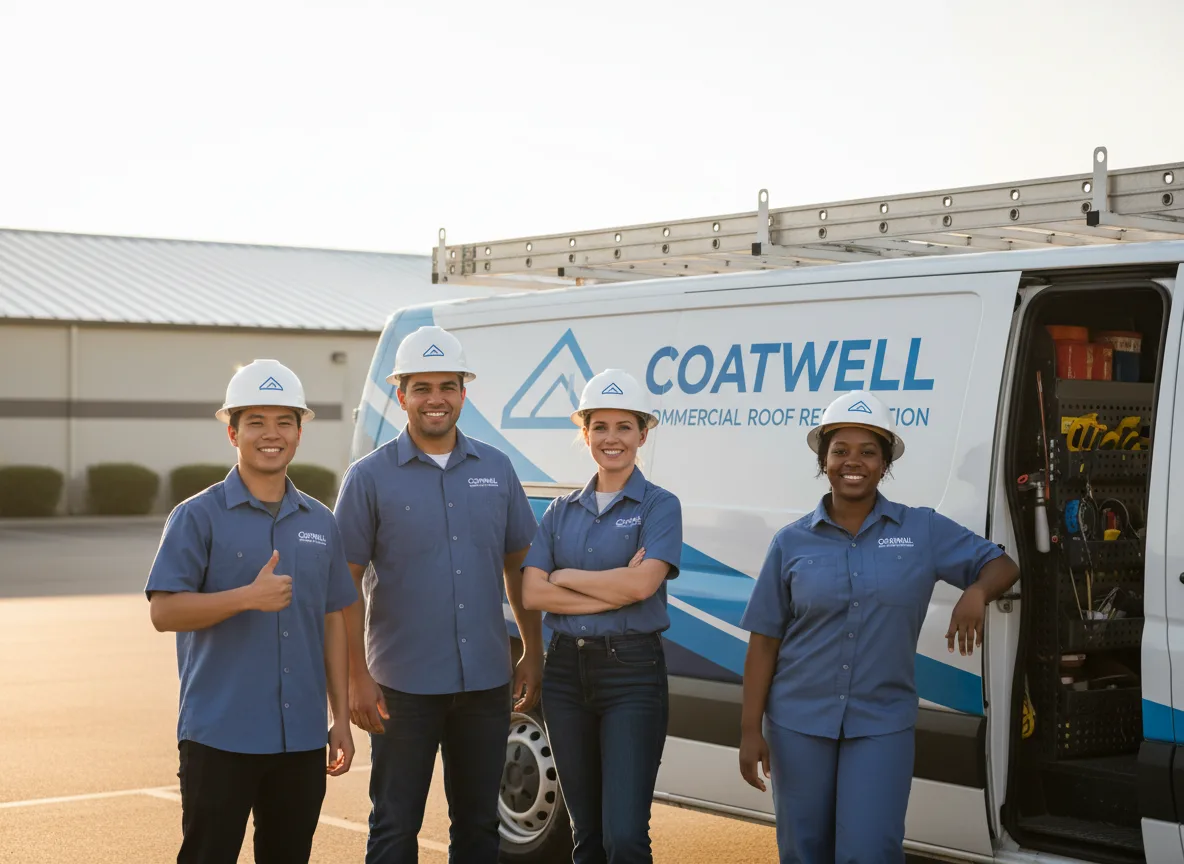 Commercial roof coating company in Johnson, KS